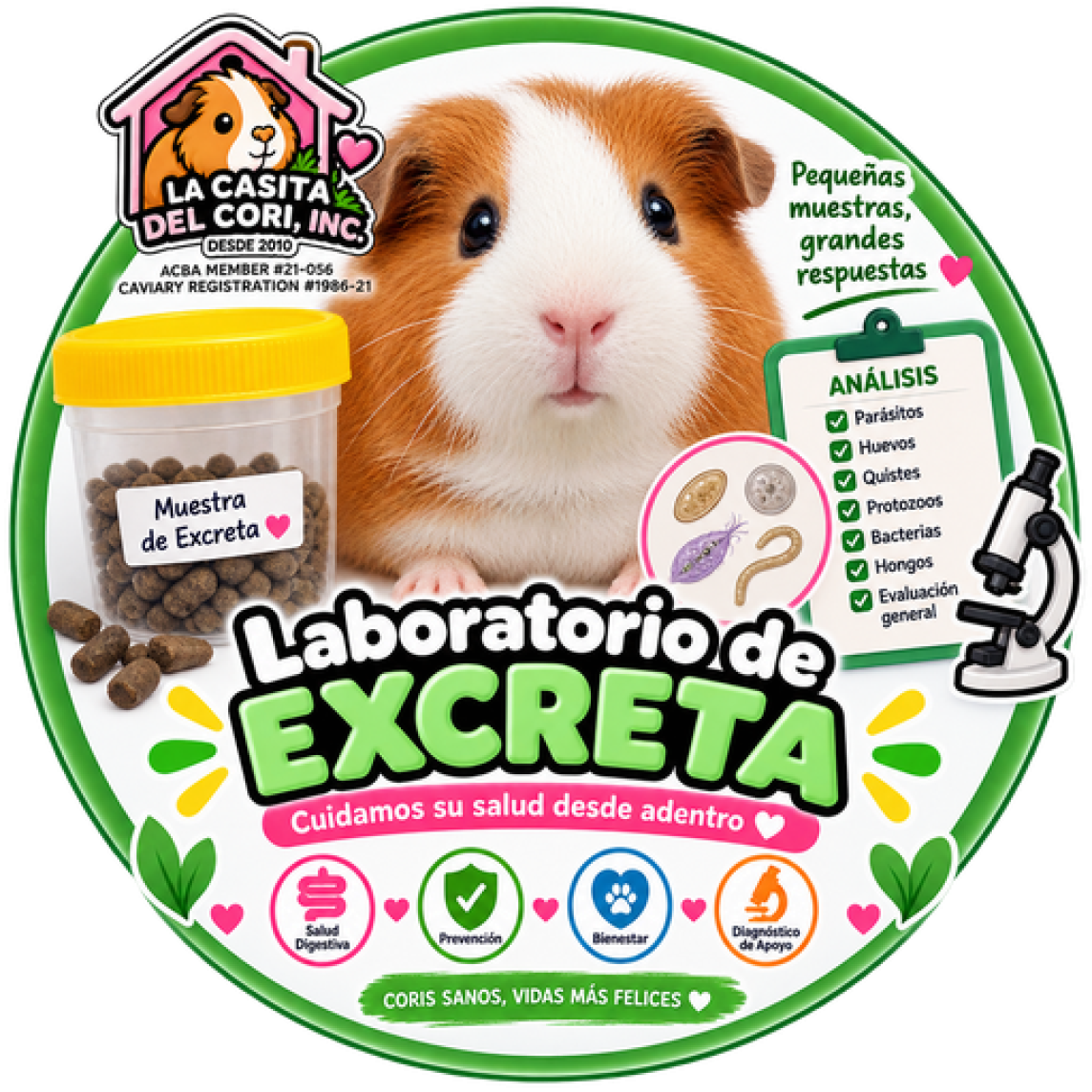 LAB EXCRETA